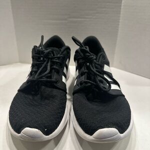Adidas Black and White Athletic Shoes Size 7